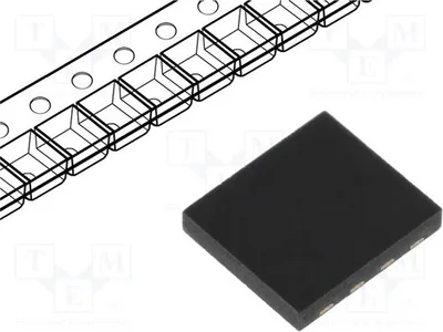 Produktbild von 3x Transistor: N-MOSFET 30V 9,5W unipolar 24A  DFN5x6 AON6558 N-Kanal-Transistoren