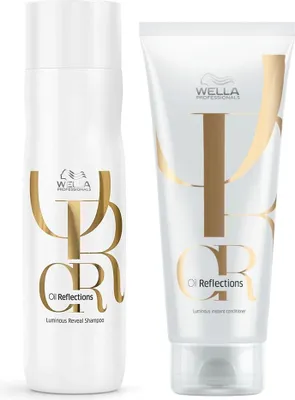 Produktbild von Wella Professionals Oil Reflections Set - Shampoo 250 ml + Conditioner 200 ml