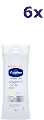 Produktbild von 6x Vaseline Intensive Care Advanced Repair Bodylotion 400ml