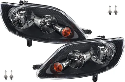 Zdjęcie produktu dla Johns, Reflektory halogenowe pasujące do VW Golf V PLUS 5M1521 05- Zestaw z H7 H7 Li. Re 5M1941005B 5M1941005C 5M1941005D 5M1941006B 5M1941006C 5M19410