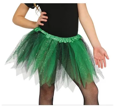 Obrázek produktu pro Kids' Favorite tutu sukně čarodějnice zelenočerná