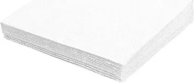 Immagine prodotto di tovaglioli a 1 velo, piegati a 1/4, 30 x 30 cm, 100 pezzi.