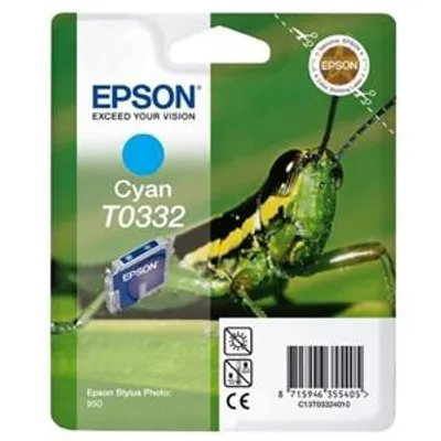Produktbild von Epson T0332 Cyan Ink Cartridge - Retail Pack (untagged)