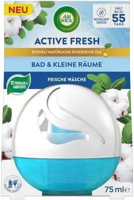 Produktbild von Air Wick Active Fresh Bad & Kleine Räume Frische Wäsche