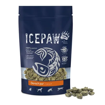 Produktbild von ICEPAW Dorsch pur 150g