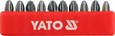 Produktbild von YATO Schrauberbit-Satz YT-0476 25mm Blisterpack