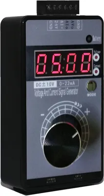 Zdjęcie produktu dla Przenośny, precyzyjny generator sygnału 0-5V 0-10V 4-20mA, kieszonkowy symulator napięcia i prądu z regulowanym prądem i kalibratorem