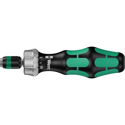 A Wera ratcheting screwdriver is shown against a white background.