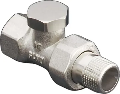 Produktbild von Oventrop Heizkörper-Verschr. Combi 2 DN 20, Durchgang, Messing vernickelt