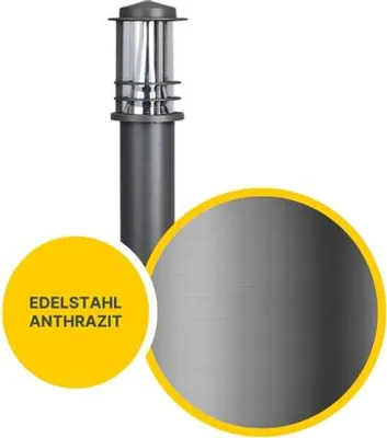 Produktbild von MeLiTec 2er Set LED Gartenleuchten GL13 rund, anthrazit