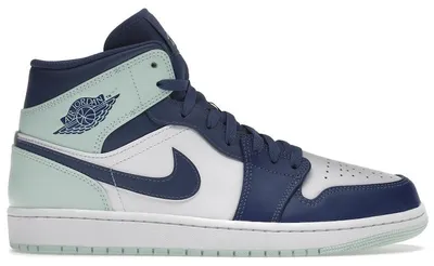 Zdjęcie produktu dla Air Jordan 1 Mid Blue Mint - EU: 49.5
