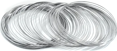 Produktbild von Armband-Spiralfeder, 0,6mm, silberfarben