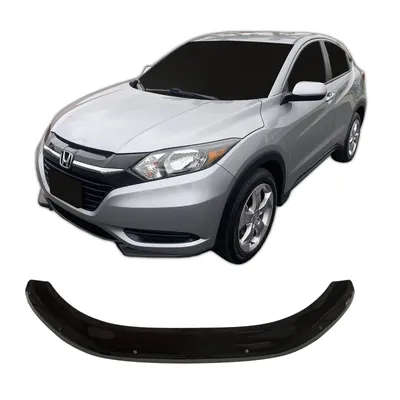 Produktbild von SCOUTT | Motorhaube Windabweiser Insekten Steinschlagschutz Für Honda HR-V 2015-2021, Aerodynamisch, Einfache Montage, Getönt, Spezielle Halterungen Für Die Haube (Ohne Bohren)