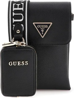 Produktbild von GUESS Guess Latona Flap Chit Chat - Umhängetasche mit abnehmbarer Pouch 19 cm