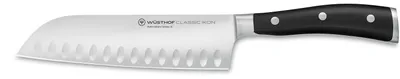 Image de Santoku 17 cm de Wüsthof Classic Ikon | à lame cannelée