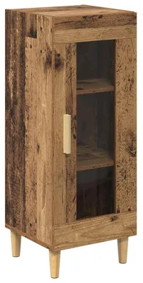 Productafbeelding van Dressoir Oudhout 34.5 x 32.5 x 90 cm Bewerkt hout