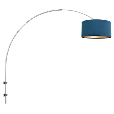 Immagine prodotto di Steinhauer - lampada da parete - Gramineus - acciaio - metallo velluto - E27 - 8246ST