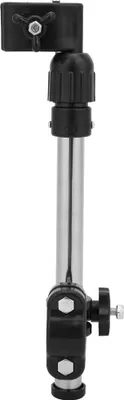 Produktbild von Silber verdickter Edelstahl Fahrrad Sonnenschild Regenschirmhalterungshalterung Fahrrad Fahrradmontage Ständer Zubehörcycling