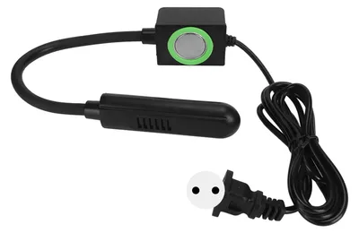 Produktbild von Magnetisches Arbeitslicht, weicher Schwanenhals-Knopf, Schalterbasis, einfache Steuerung, flexibel, für Nähdrehmaschine, 110–240 V, EU-Stecker