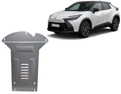 Image de Protection de catalyseur en aluminium / verrou de catalyseur pour Toyota C-HR