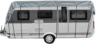 Immagine prodotto di Telo di copertura per caravan, resistente alle intemperie, 550 x 300 cm, protezione per camper