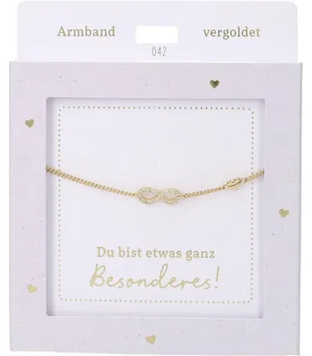 Zdjęcie produktu dla Bransoletka damska ze stali nierdzewnej z zawieszką w kształcie serca, w kolorze srebrnym lub złotym, regulowana 15-20 cm – nieskończoność złota