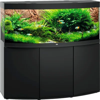 Produktbild von Aquariumkombination JUWEL Vision 450 inkl. Beleuchtung, Filter, Heizer, Unterschrank 150 x 61 x 144 cm schwarz