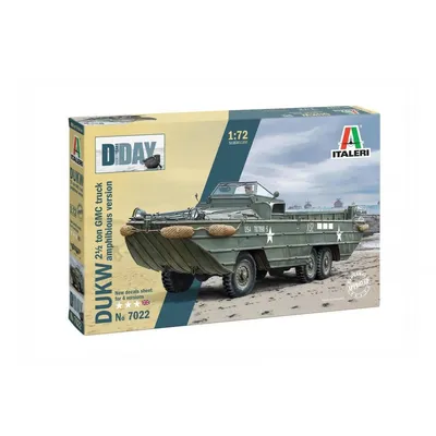 Produktbild von Italeri DUKW, Armoured personnel carrier model, Montagesatz, 1:72, DUKW, Unisex, Kunststoff