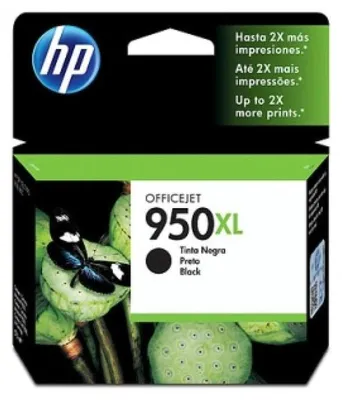 Zdjęcie produktu dla HP 950XL oryginalny wkład atramentowy czarny XL, Czarny, Tusz na bazie pigmentu, 53 ml, 1 szt., 1650 stron(y), Jednopak