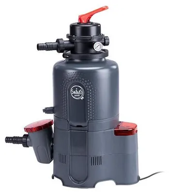 Produktbild von Swing Plus 18 T Sandfilteranlage – Poolfilter für Pools bis 20 m³ mit 18 kg Filtersand und Timer