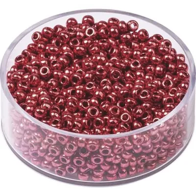 Produktbild von KNORR PRANDELL 213104249 Böhmische Rocailles Ø 25 mm Glas pink