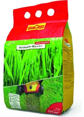 Obrázek produktu pro Sada na opravu trávníku Wolf V-MIX 125 Sada na opravu trávníku