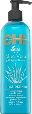 Produktbild von CHI Aloe Vera Curls Defined Detangling Conditioner Bändigender Conditioner zum einfachen Kämmen von Haaren 340 ml