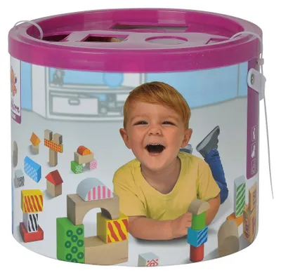 Produktbild von Color Holzbausteine (50 Teile)