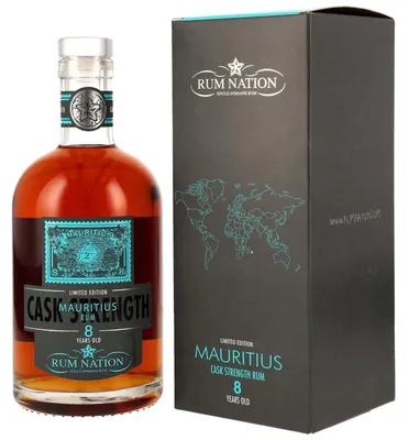 Produktbild von Rum Nation 8 Jahre - Mauritius - Cask Strength - Limited Edition - Rum