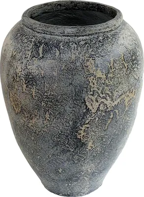 Zdjęcie produktu dla WAZON Capelo duży szary Z TERAKOTY 66x85 cm rustykalny