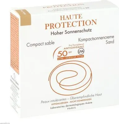 Produktbild von Avene Kompaktsonnencreme Spf 50 sand 2010 10 g