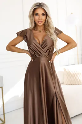 Produktbild von Kleid NUMOCO 411-14 MOKKA-MOUSSE Größe: S