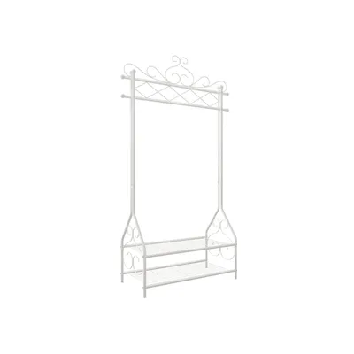 Produktbild von Famanu Kleiderständer Metall - Garderobenorganizer für Schlafzimmer - 41x92x173cm