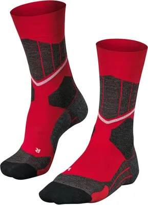 Image de Chaussettes FALKE SC1 pour homme, couleur rouge à lèvres, pointures 39-41