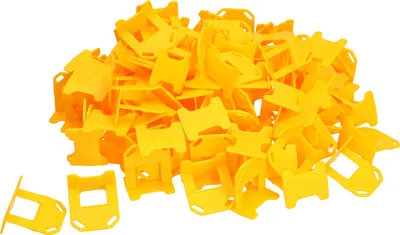 Image de KOTARBAU® Aide au nivellement pour carrelage Pattes de traction 1 mm Jeu de 100 pièces