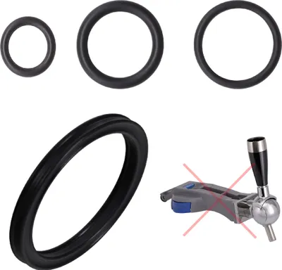 Produktbild von Set O-Ring Dichtung für Philips Perfect Draft 6L Bier Zapfanlage HD 3600 - 3720