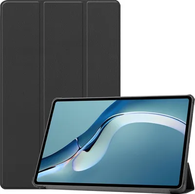 Produktbild von Hülle für Huawei MatePad Pro 2021 12.6 Smart Cover Etui mit Standfunktion und Auto Sleep/Wake Funktion Schwarz