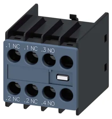 Image de Siemens Bloc de contacts auxiliaires 2 N.F. + 1 N.O. (3RH2911-1HA12)