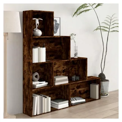 Produktbild von Bücherschrank Räuchereiche 155x24x160 cm