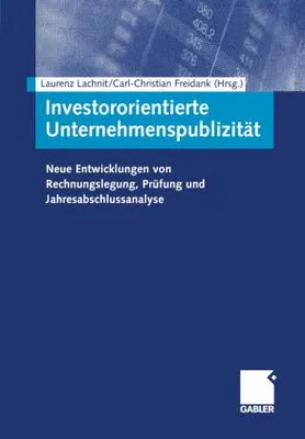 Produktbild von Investororientierte Unternehmenspublizität