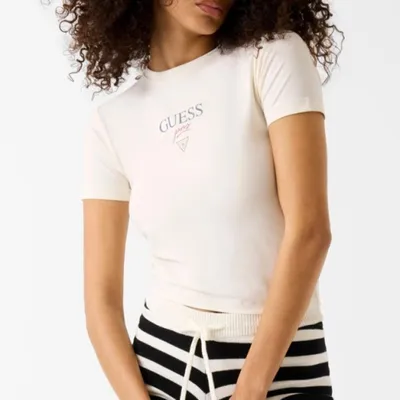 Produktbild von Guess Damen Jeans Weiß W6Ri15 J1314