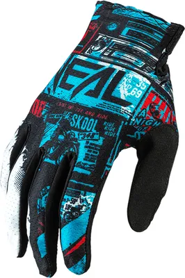 Produktbild von Oneal Matrix Ride Motocross Handschuhe Farbe: Schwarz/Blau, Grösse: 8,5