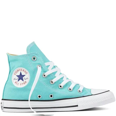 Produktbild von Converse Chuck Taylor All Star High LIGHT AQUA Seasonal Fresh Colors 157609C Größe 11.5 UK · 46 EU · 30 cm