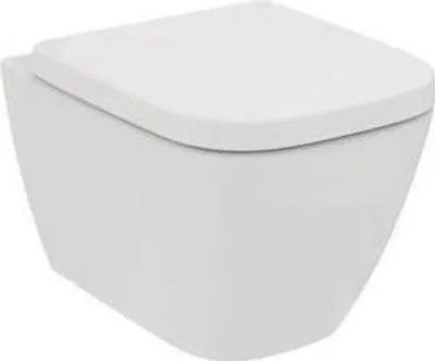 Immagine prodotto di Pacchetto WC sospeso i.life S senza bordo, con sedile WC a chiusura ammortizzata bianco bianco